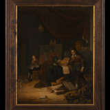 Художник с помощником в мастрерской Gerard Dou (1613 - 1675) Naturholz Öl Baroсk Die Niederlande 17 век - Foto 1