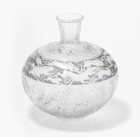 René Lalique, Vase "Lièvres" - photo 1