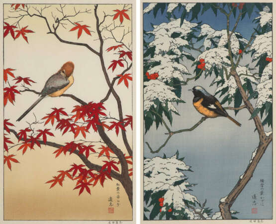 2 Blätter Shin-Hanga von Yoshida Tôshi (1911–1995) - фото 4