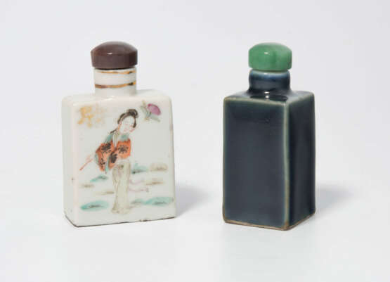 Lot: 2 Snuff Bottles - Foto 1