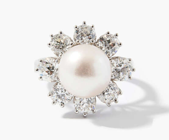 *Perlen-Brillant-Ring - Foto 1