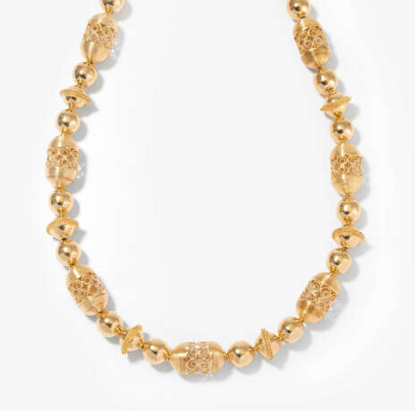 Gelbgold-Collier - photo 1