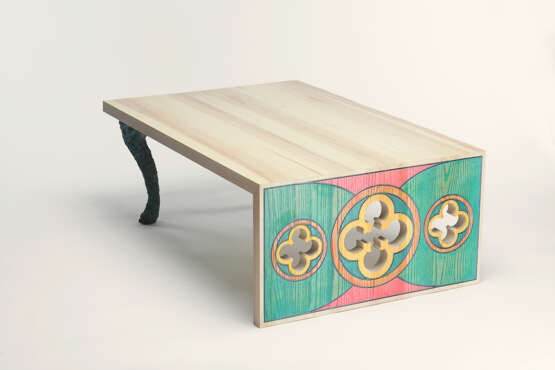«table» Bois naturel Technique mixte Art déco (1920-1939) 2018 - photo 1