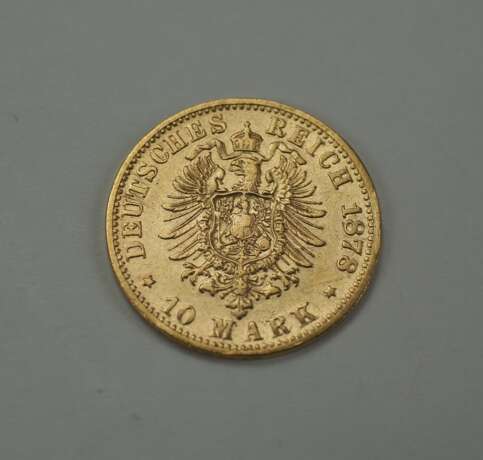 Bayern: 10 Mark 1878 - GOLD. - photo 2