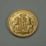 Hamburg: 20 Mark 1884 - GOLD. - Foto 1