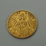 Hamburg: 20 Mark 1893 - GOLD. - фото 2