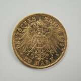 Württemberg: 20 Mark 1897 - GOLD. - Foto 2