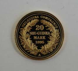 Deutsch-Neuguinea: 20 Mark, 1895 - GOLD - NP.