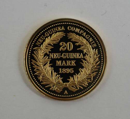 Deutsch-Neuguinea: 20 Mark, 1895 - GOLD - NP. - Foto 1