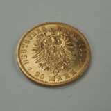 Preussen: 20 Mark 1888 - GOLD. - photo 2