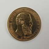 Preussen: 20 Mark 1888 - GOLD. - Foto 3