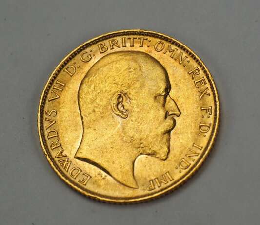 Großbritannien: Sovereign 1908 - GOLD. - photo 1