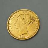 Großbritannien: Half Sovereign 1880 - GOLD. - Foto 1