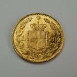 Italien: 20 Lire 1882 - GOLD. - фото 2