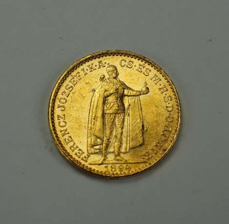 Ungarn: 20 Kronen 1894 - GOLD. - photo 1