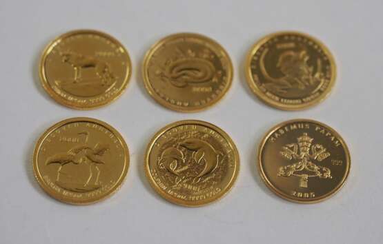 International: Kleinmünzen GOLD. - photo 4