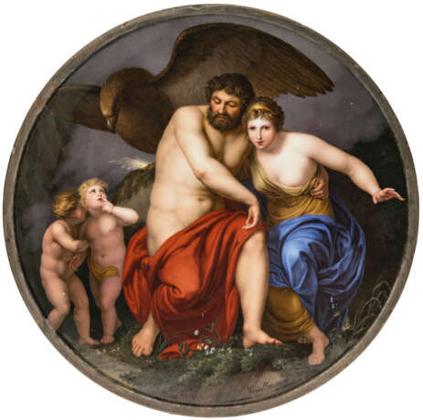 Zeus wird von Hera auf dem Berg Ida eingeschläfert - Wien, 1808, Johann Weichselbaum (1752 - 1840) - Foto 1
