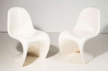 Verner Panton, 1 Paar Stühle "Panton Chair"