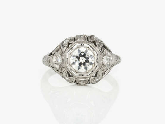 Ring mit Diamanten - USA, um 1930 - Foto 2
