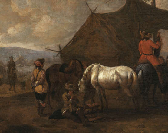 Philips Wouwerman, Nachfolge - 1619 Haarlem - 1668 ebenda - Foto 3