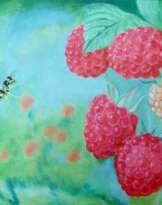 Raspberry Summer Landscape Raspberry Summer Landscape
