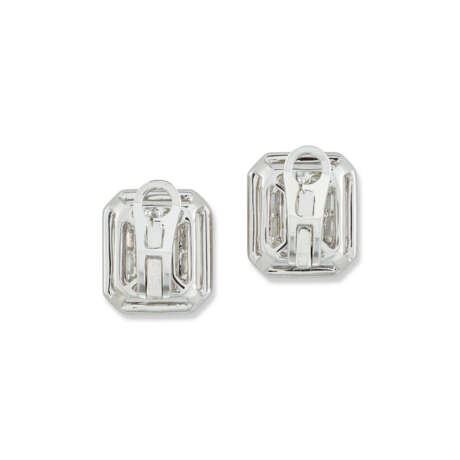 ILLUSION-SET DIAMOND EARRINGS - photo 3