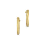 CARTIER GOLD HOOP EARRINGS - photo 1