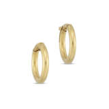 CARTIER GOLD HOOP EARRINGS - photo 2