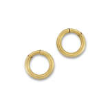 CARTIER GOLD HOOP EARRINGS - photo 4