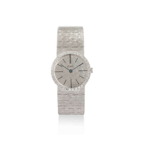 PIAGET LADY'S WHITE GOLD AND DIAMOND WRISTWATCH - photo 1