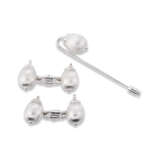 CARTIER CUFFLINKS AND TIE PIN - фото 2