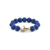 NO RESERVE | CARTIER LAPIS LAZULI AND DIAMOND BRACELET - фото 2