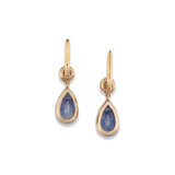 NO RESERVE | SAPPHIRE AND DIAMOND EARRINGS - photo 3