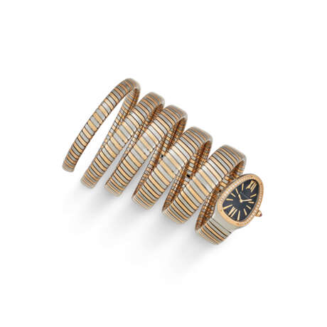 BULGARI GOLD AND STAINLESS STEEL ‘SERPENTI’ TUBOGAS WRISTWATCH - Foto 1
