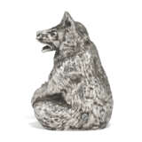 A GEM-SET SILVER BELL-PUSH IN THE FORM OF A BEAR - photo 3