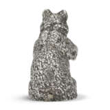 A SILVER BELL-PUSH IN THE FORM OF A BEAR - photo 4