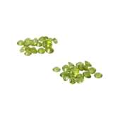 Konvolut 35 Peridots, zus. 42 ct, - фото 1