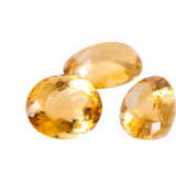 Konvolut 4 Citrine zus. 114,7 ct, - фото 2