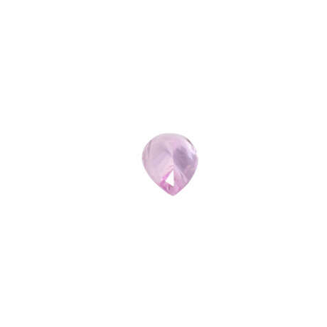 Loser pinkfarbener Saphir von 0,55 ct, - фото 4