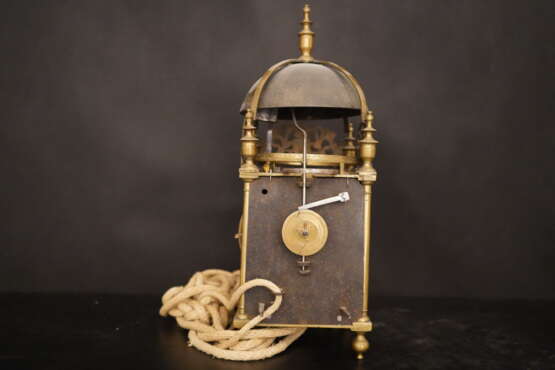 Lantern Clock Eisen Schweiz 17 век - Foto 3