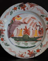 Porcelaine, Peinte à la main, Chine, 18 век Porcelaine, Peinte à la main, Chine, 18 век