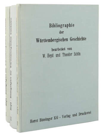 Heyd, Wilhelm (bearb.) Bibliographie der Württembergisc… - фото 1