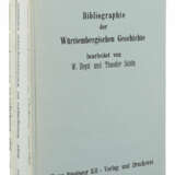 Heyd, Wilhelm (bearb.) Bibliographie der Württembergisc… - фото 1