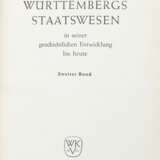 Dehlinger, Alfred Württembergs Staatswesen in seiner ge… - фото 2