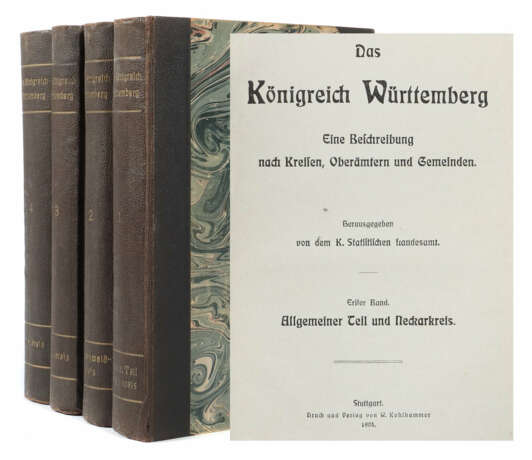 Statistisches Landesamt Das Königreich Württemberg - Ei… - фото 1