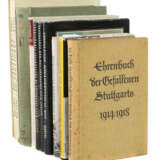 10 Bücher | Stuttgart u.a. Ehrenbuch der Gefallenen Stu… - Foto 1