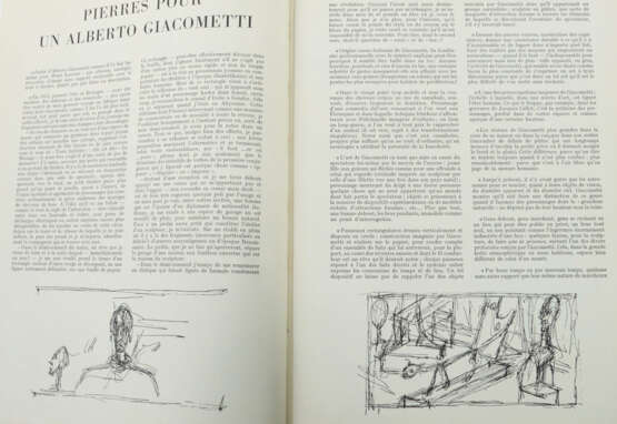 Giacometti, Alberto Derrière le miroir, Paris, Maeght,… - Foto 2