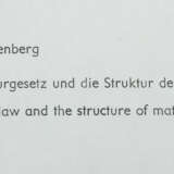 Heisenberg, Werner Das Naturgesetz und die Struktur der… - photo 2