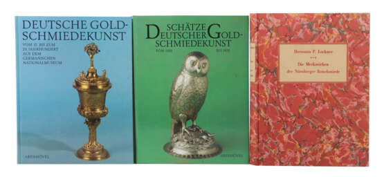 3 Bücher Rot-/Goldschmiedekunst Hermann P. Lockner, Die… - фото 1