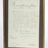 Brief | Friedrich Franz II. (1823-1883), Großherzog von… - фото 2
